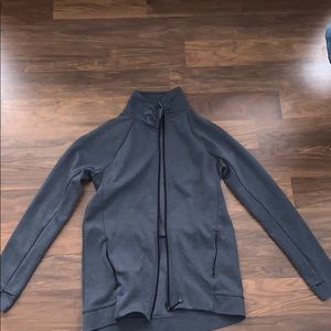 gray Kirkland™️ athletic zip up jacket